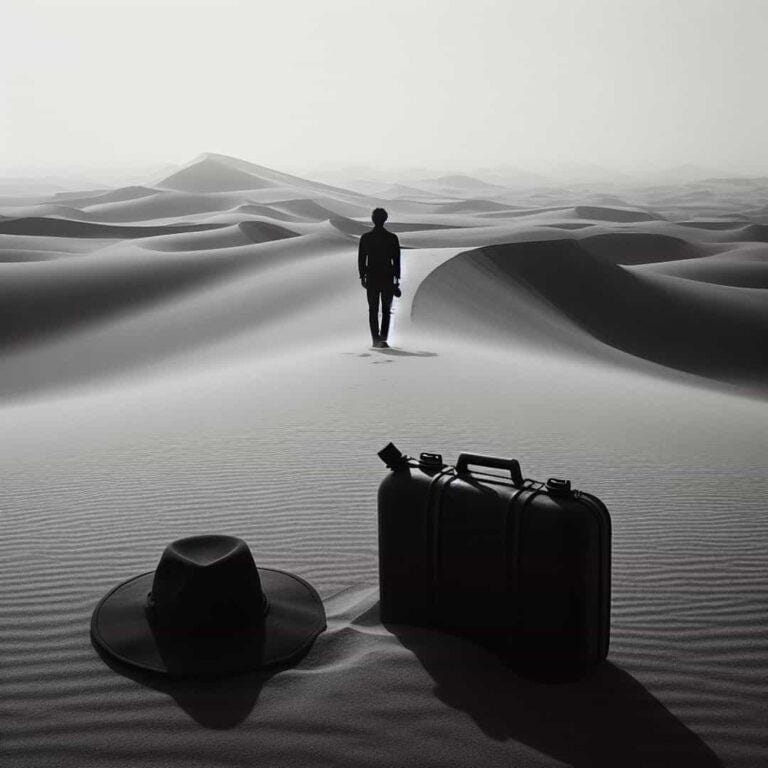 staying in the desert