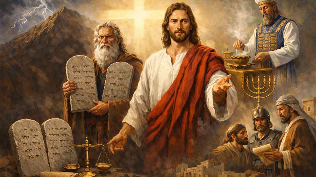 Božji zakon je izraz Božje volje i Božjeg karaktera, i zato njegov moralni deo nije ukinut za hrišćane, dok su ceremonijalni propisi ispunjeni u Isusu Hristu.